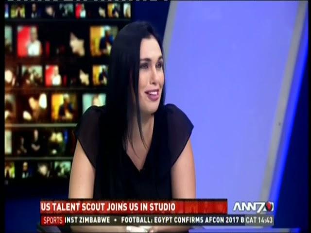 Elsubie Verlinden on ANN7 discussing The International ARTS Talent Showcase