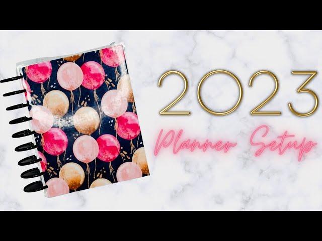 2023 PLANNER SETUP | Classic Happy Planner | Functional Planning