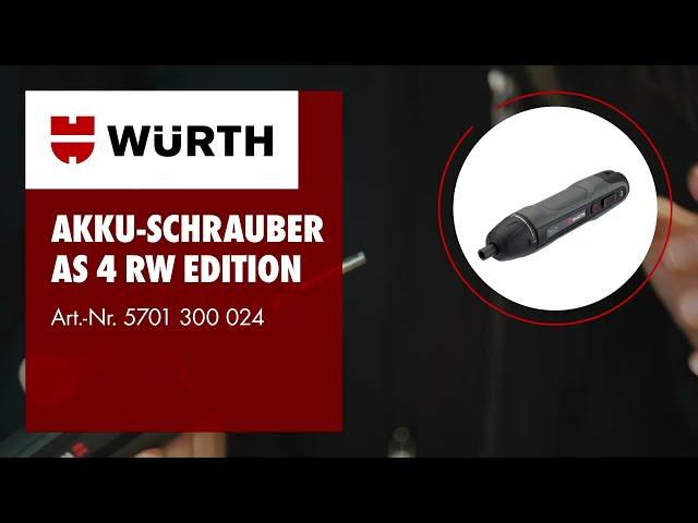 Akku-Schrauber AS 4 - RW EDITION