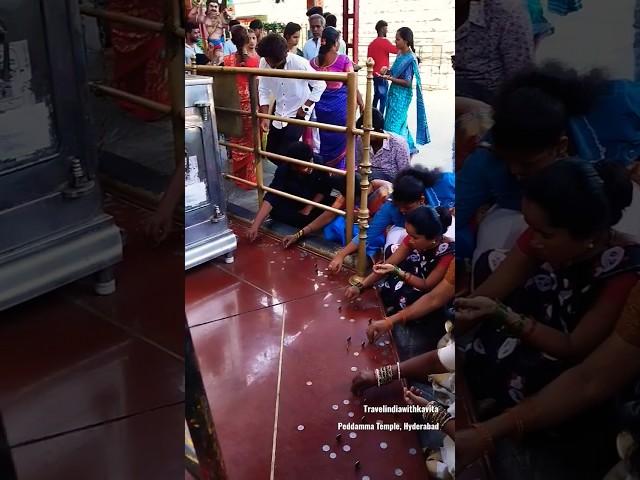 Peddamma Temple Hyderabad, #standingcoin #peddammatemple #peddamma #jubleehills #odiareels #viral