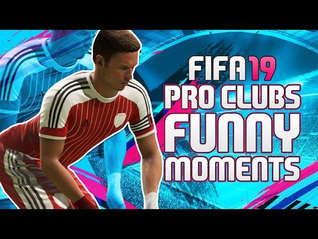 THE HALF WAY LINE ROCKET! - FIFA 19 Pro Clubs Funny Moments & Highlights! (FIFA 19 Funny Moments)