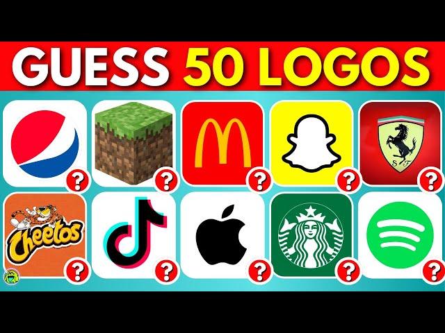 Guess The Logo In 3 Seconds | 50 LOGOS