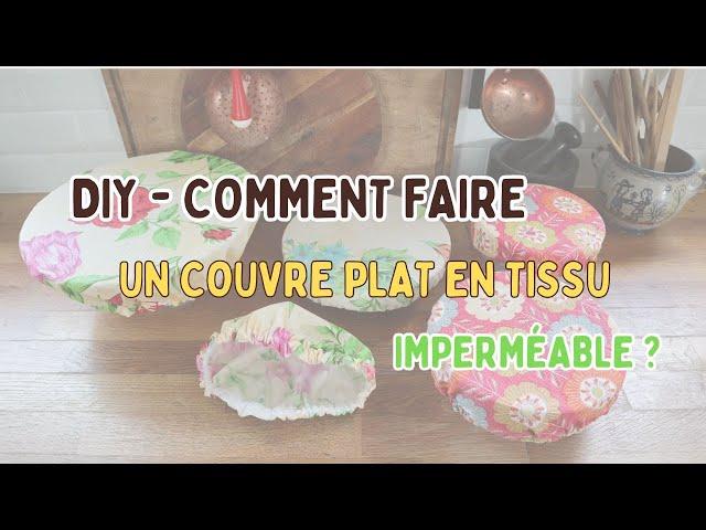 Après avoir vu cette vidéo vous n’achèterez plus de film alimentaire/ DIY