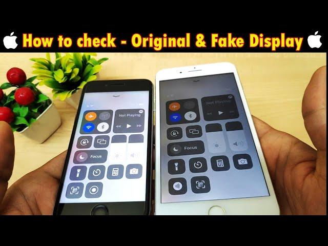 How to check iphone Display is Original or Fake ?? | LIVE TEST!!