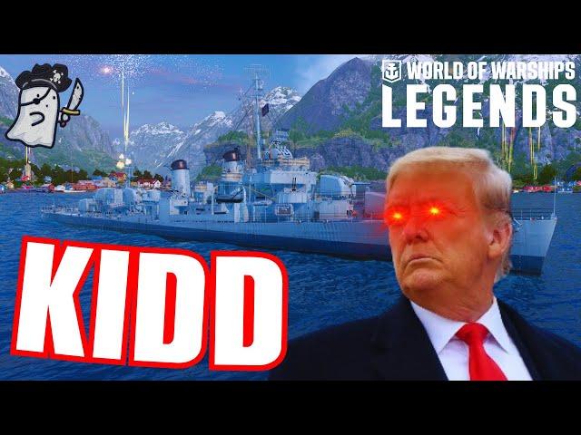 KIDD is a MONSTER in 1v1 RANKED! || World of Warships: Legends