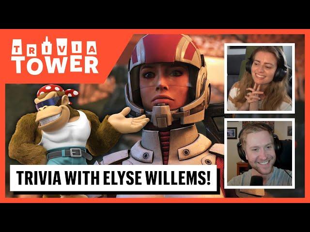 Trivia Tower - Elyse Willems Joins Huber For Game Trivia!