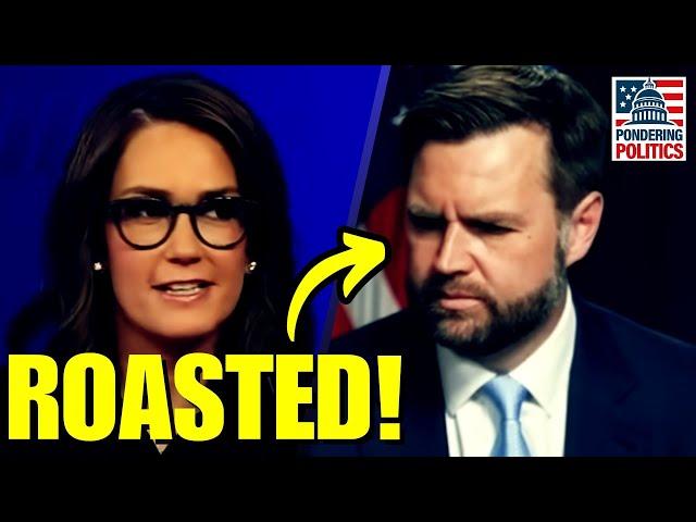 Fox News Liberal BRUTALLY ROASTS JD Vance, CRACKS UP MAGA Co-Hosts!