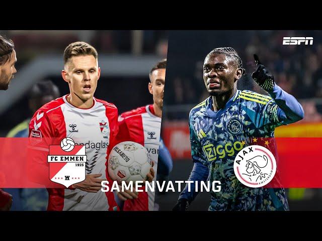  VERMAKELIJK DUEL: 6️⃣ GOALS en counter in laatste secondes  | Samenvatting FC Emmen - Jong Ajax