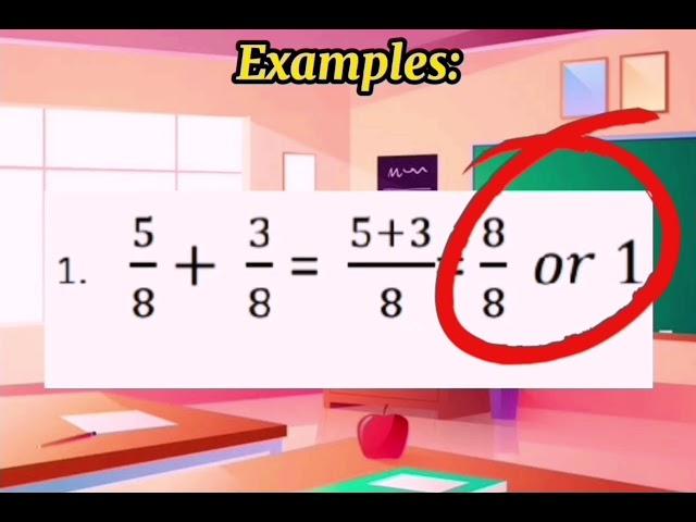 Fundamental Operations on Fraction