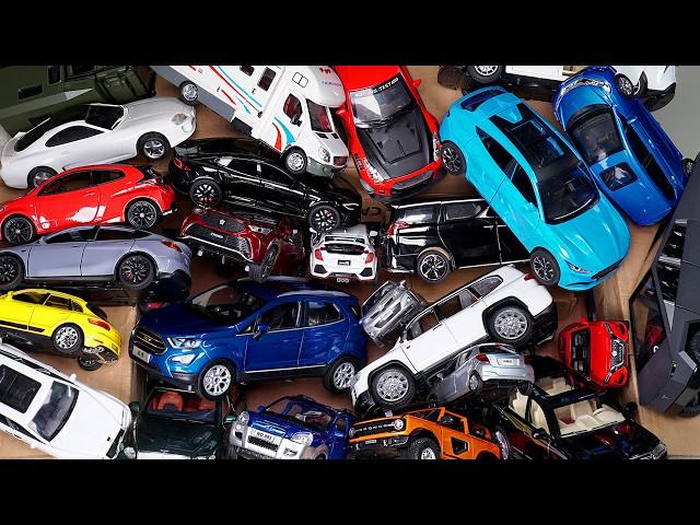 BOX FULL OF Diecast Cars - Toyota Corolla, Yaris, Nissan Patrol, Civic, Cruiser, Rolls Royce 4K