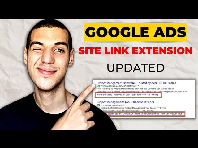 How To Add SiteLink  Extension In Google Ads 2023 - Quick Tutorial