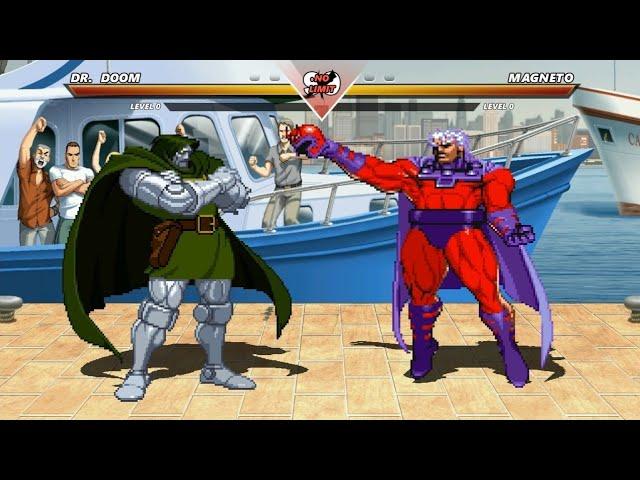 -Dr Doom vs Magneto High level Awesome fight!