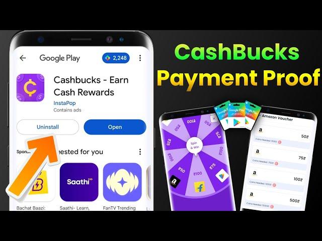 CashBucks App Payment Proof | Free Amazon Gift Voucher | Amazon Gift Card Earning App 2025 | Amazon