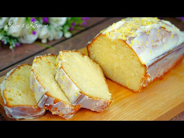 One lemon and 5 minutes  Lemon cake that melts in your mouth!