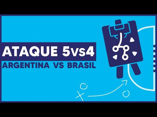 FUTSAL | Análisis: Ataque 5vs4 (Selección Brasil)