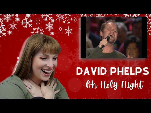 Danielle Marie Reacts to David Phelps-“Oh Holy Night” Fa-la-la-idays: Day 7