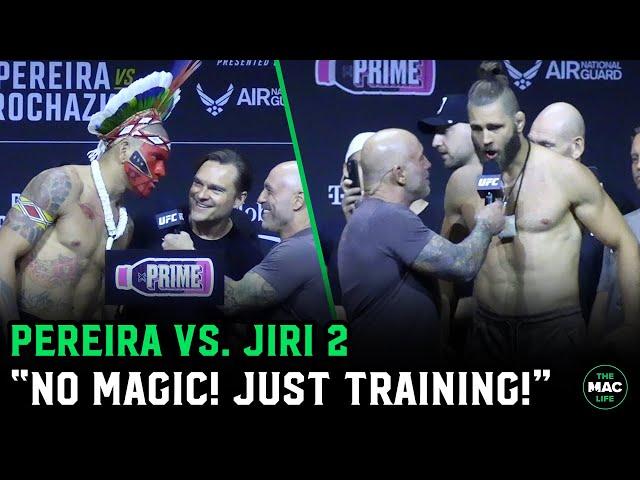 Alex Pereira to Jiri Prochazka: “No magic, just training” | UFC 303