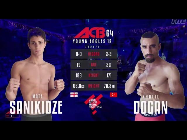 ACB 64 Young Eagles Khalil Dogan (Turkey) - Mate Sanikidze (Georgia)