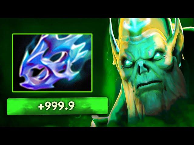 Necrophos New Way To Play This Hero Dagon + Moon Shard EZ Lock Target Dota 2