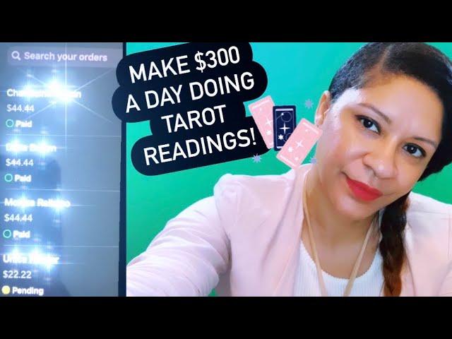 Make $300 a day! Doing Tarot Readings online! Learn Tarot make quick fast money!