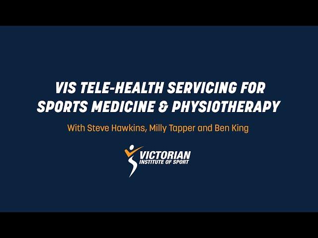 VIS tele-health service with Milly Tapper