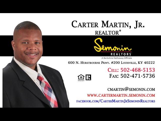 Carter Martin, Jr. - REALTOR®