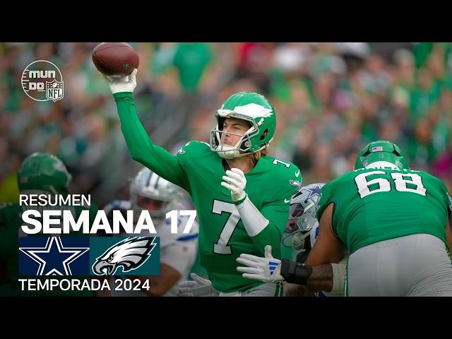 Dallas Cowboys vs. Philadelphia Eagles | Resumen NFL en español - Semana 17 | NFL Highlights 2024