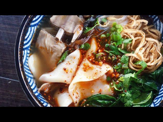 河南羊肉烩面 Henan lamb stewed noodles recipe