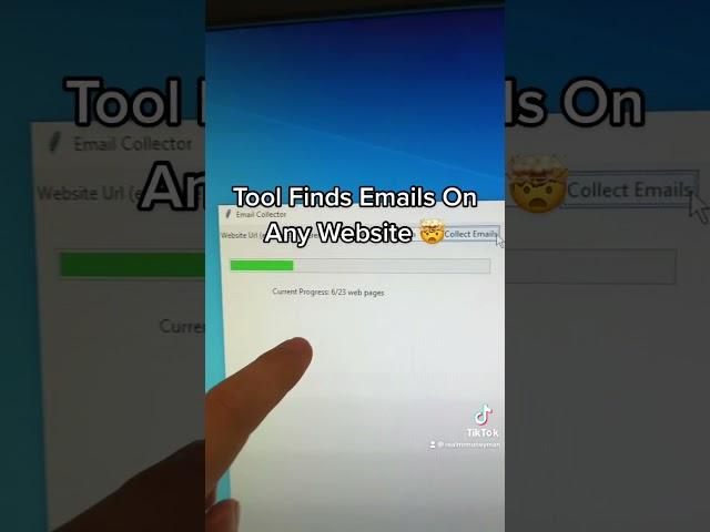Tool Finds Emails On Any Website 