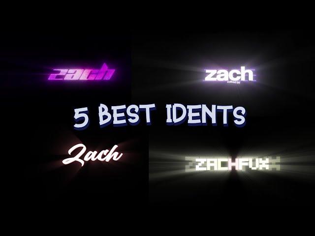 The BEST FREE "EDITED BY" Ident Templates | FREE UNIQUE IDENT TEMPLATES 