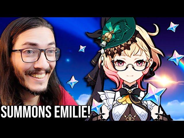 Summons na Emilie! (Cada Tiro uma lagrima) | Genshin Impact