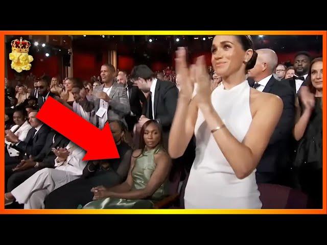 Venus Williams REFUSES To Clap For Prince Harry at ESPYS! Meghan Markle MONETIZES Charity Dress?!