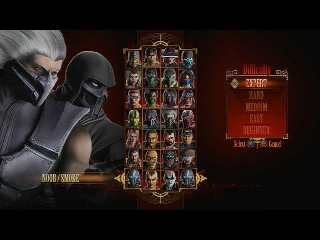 Mortal Kombat 9 - Expert Tag Ladder (Noob & Smoke/3 Rounds/No Losses)