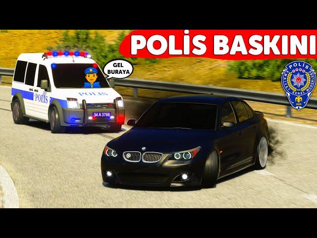 YAZILIMLI BMW İLE POLİSTEN KAÇTIM !! ASSETTO CORSA