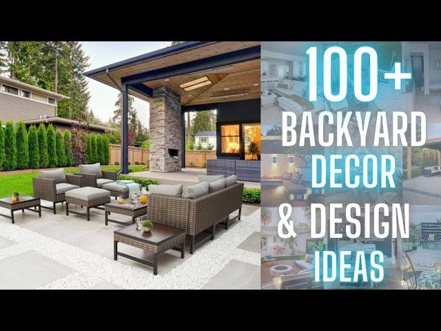 100+ Backyard Decoration Ideas | Unique Backyard Decor | Beautiful Backyard Landscapes