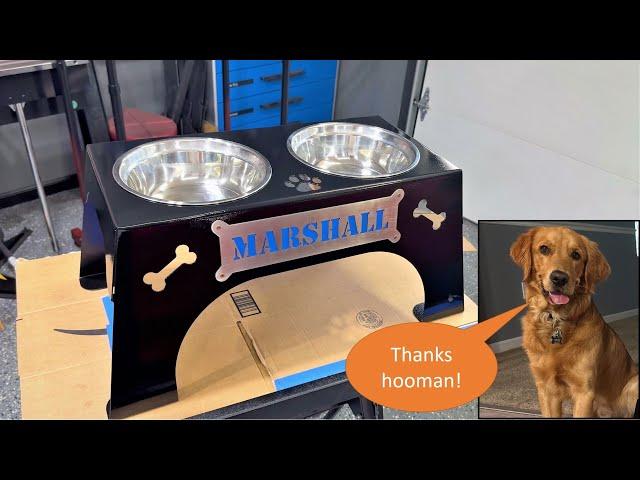 I Built a Metal Dog Bowl Stand - But There Was a Flaw With My Design!