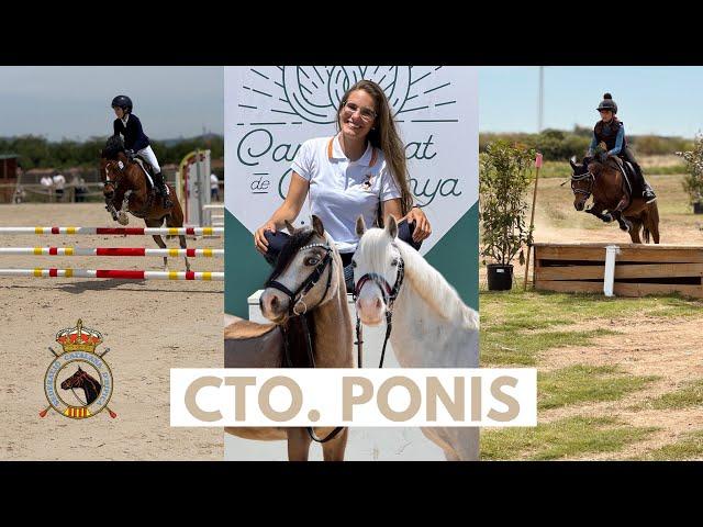 VLOG - FCH  Campeonato de Cataluña de Ponis ️ las 3 disciplinas, nos llevamos medallas? 