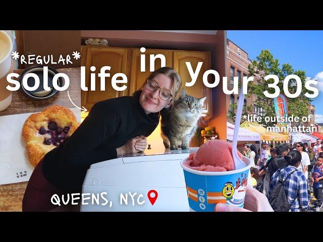 Living alone in Queens, NYC | *enjoying chill spring days & exploring while I can*