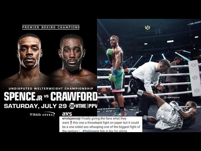 Errol Spence Announces Terence Crawford fight for July 29th One-sided Whooping