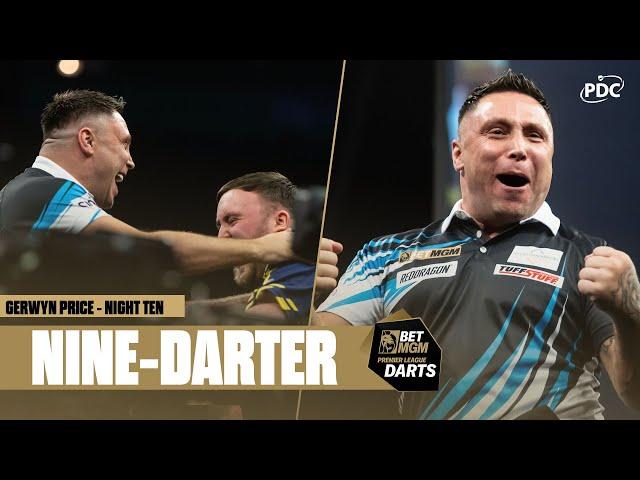 NINE-DARTER! | Perfection for Gerwyn Price in Manchester | 2025 BetMGM Premier League