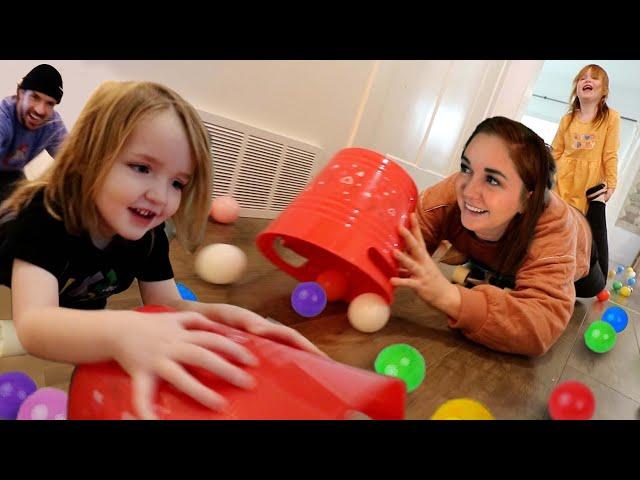 NiKO vs ADLEY Valentines Day Challenges!! Hungry Hippo! Eat Your Heart Out! fun family kids games 