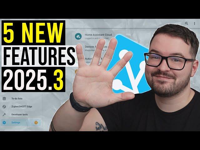 5 New Features in 2025.3 (Home Assistant)