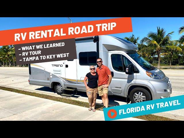 We Did an RV Rental Road Trip in Florida – RV Travel and Lessons! | RV Travel + RV Tour + Key West