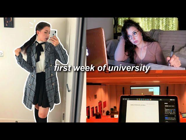 MY FIRST WEEK of university vlog! (2nd year zoology)