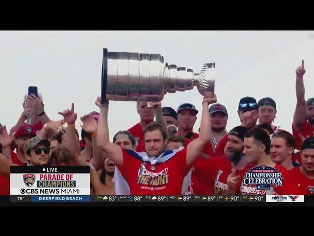 Florida Panthers Parade of Champions comes to a close