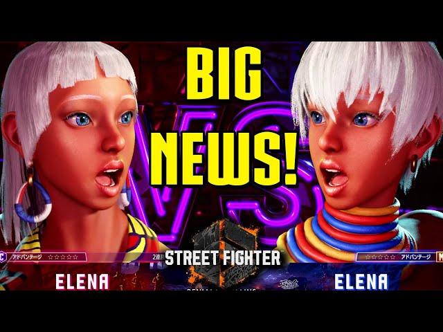 New Elena Gameplay Footage reveals Season 3 Secrets & More! - Street Fighter 6