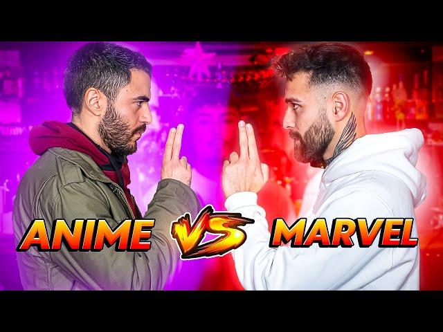 ANIME vs MARVEL (KRANKES RAPBATTLE) Big Difference 