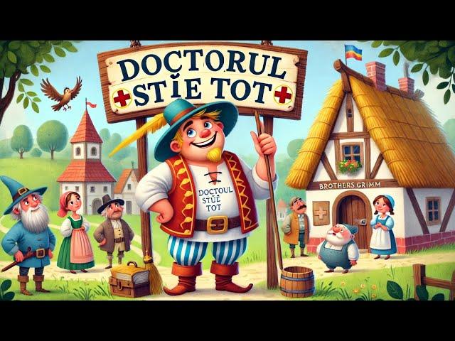 Doctorul Știe Tot - Poveste Audio pentru Copii | Basme Frații Grimm