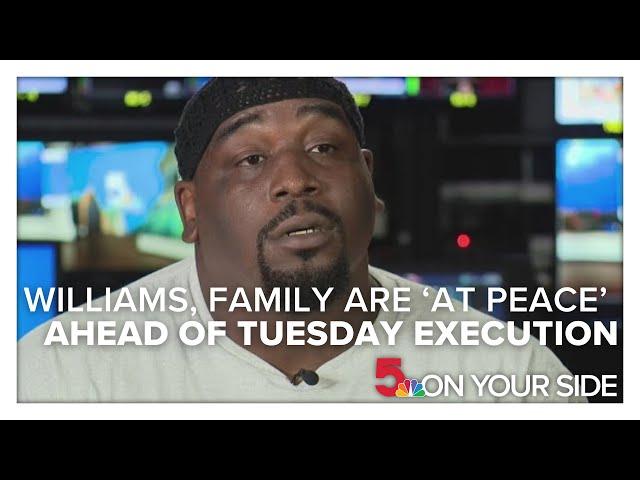 Marcellus Williams and family 'at peace' ahead of Tuesday execution