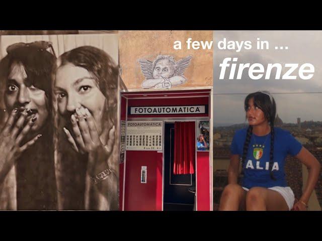 summer in florence | solo travel, friends & good food